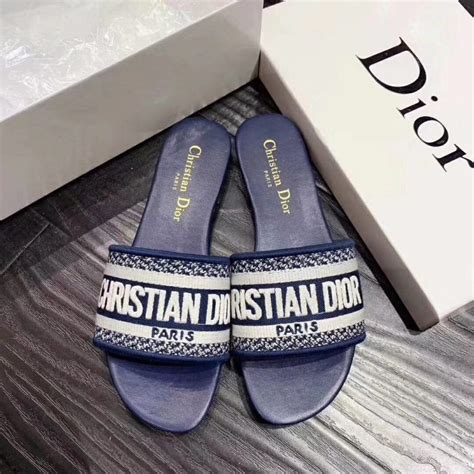 christian dior shoes flats|Christian Dior house slippers.